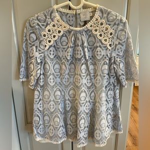 Anthropologie Lace Top